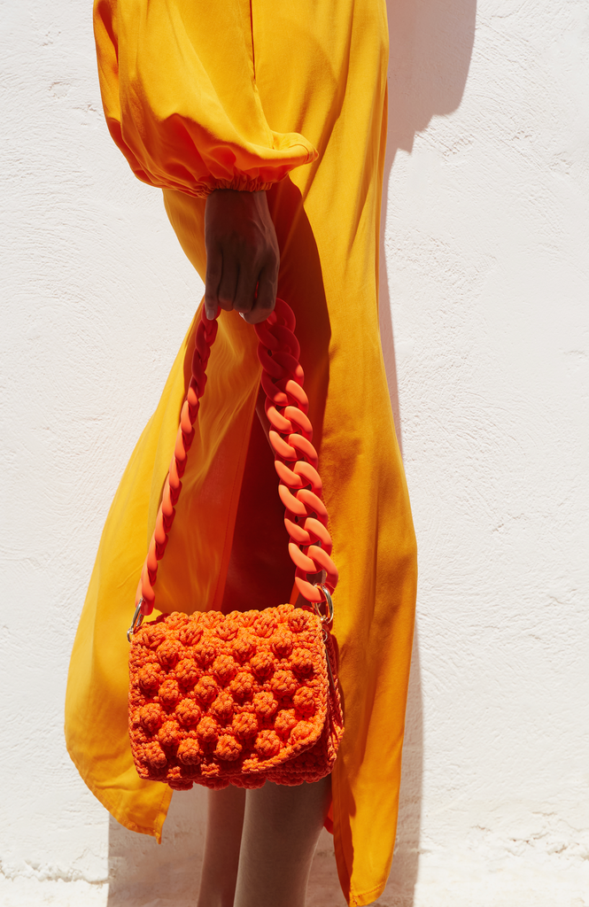 Total Orange Mini Handbag
