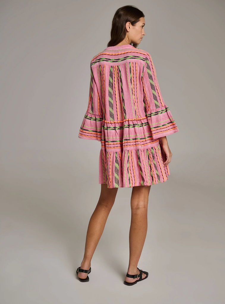 Ella Dress Pink/Orange
